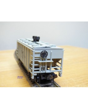 AHM ( Austria ) 5203 B , original wagon nettoyeur de voie   Detroit & MacKinac   neuf     BO