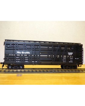 AHM  5275D, wagon à claire voies pour transport de bétail  Rio Drande D&RGW   neuf     BO
