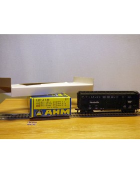 AHM  5275D, wagon à claire voies pour transport de bétail  Rio Drande D&RGW   neuf     BO