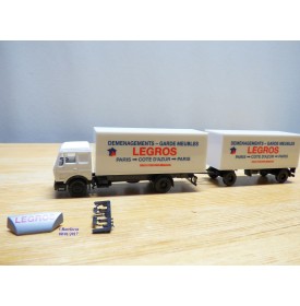 HERPA  839035  Semi remorque Volvo Choyang Neuf BO  1/87