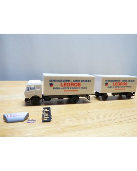 HERPA  839035  Semi remorque Volvo Choyang Neuf BO  1/87
