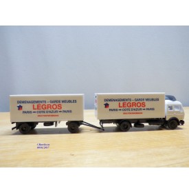 HERPA  839035  Semi remorque Volvo Choyang Neuf BO  1/87