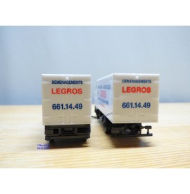 HERPA  839035  Semi remorque Volvo Choyang Neuf BO  1/87