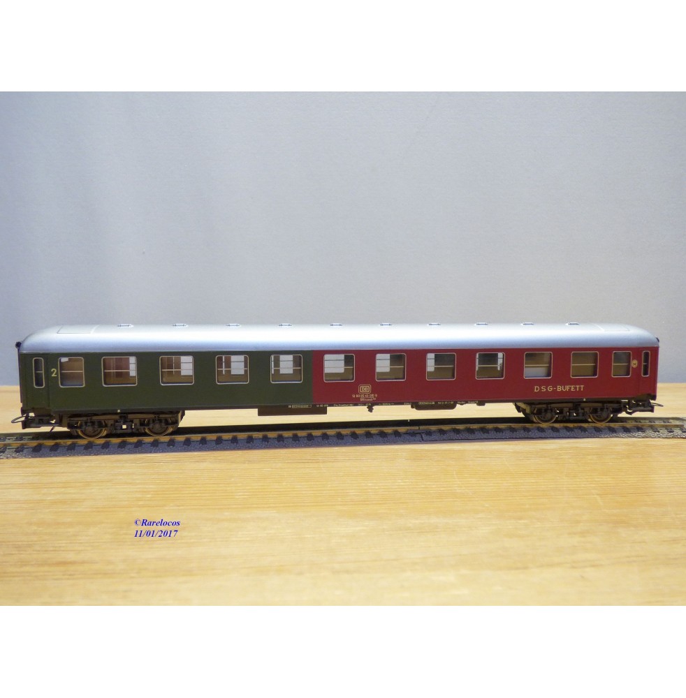 RIVAROSSI  2921, voiture grandes lignes mixte bar / 2 Kl.  type BR buümh  DSG / DB  BO