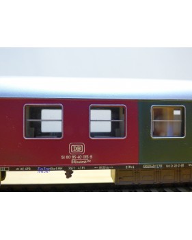 RIVAROSSI  2921, voiture grandes lignes mixte bar / 2 Kl.  type BR buümh  DSG / DB  BO