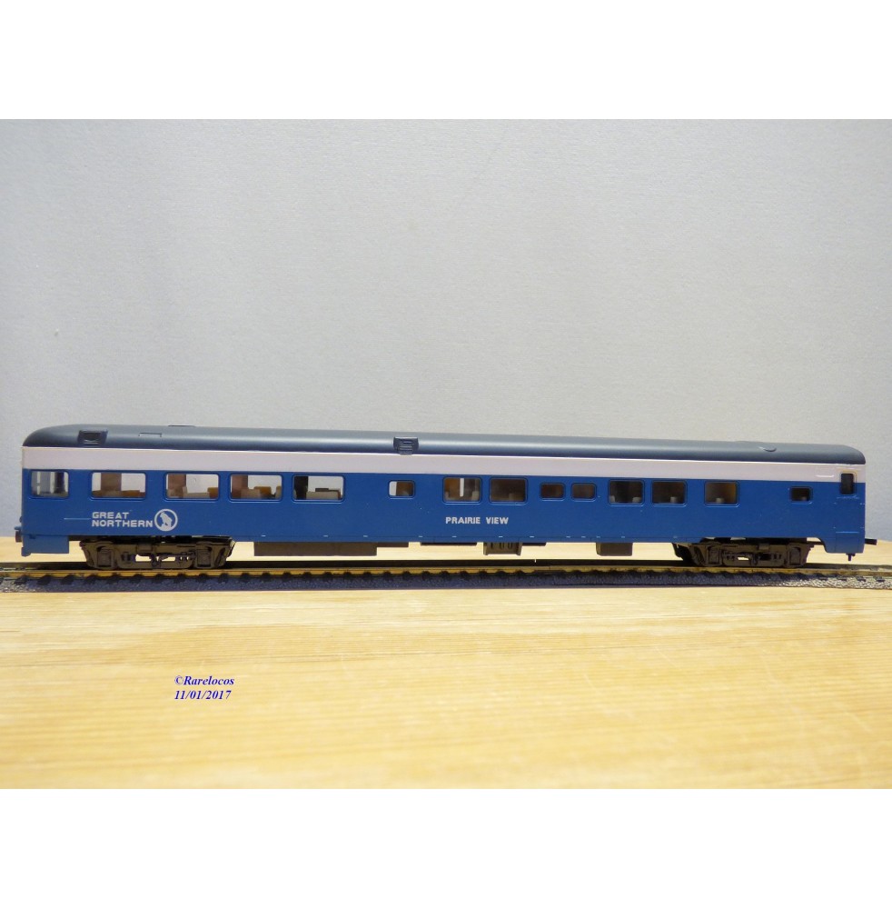  RIVAROSSI  6541 / 0, voiture de queue ( observation car )   Prairie View  GREAT NORTHERN   GN    neuf     BO