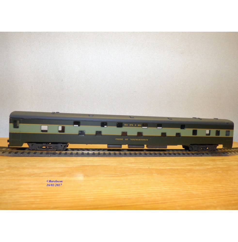 RIVAROSSI  2341,  voiture lits à  2 étages ( smooth side duplex roomette )   Pride of Youngstown   ERIE   neuf    BO