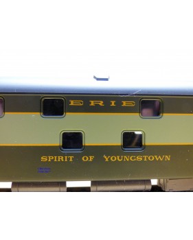 RIVAROSSI  2354,  voiture lits à  2 étages ( smooth side duplex roomette )   Spirit  of  Youngstown   ERIE   neuf    BO