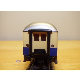 RÖWA 2304 wagon plat chargé de 2 conteneurs LESAGE  DB BO 