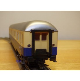 RÖWA 2304 wagon plat chargé de 2 conteneurs LESAGE  DB BO 