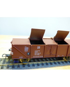 PIKO 5/6449-071, wagon à toit à clapets  type [Km]  Kmm  DR  neuf    BO 