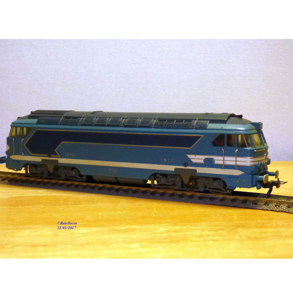 FLEISCHMANN 1386, loco diesel A1A A1A 68001   SNCF   BO