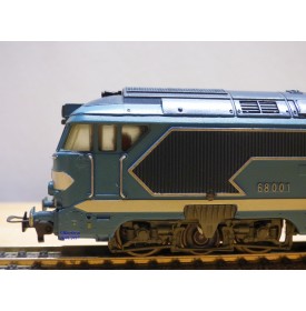 FLEISCHMANN 1386, loco diesel A1A A1A 68001   SNCF   BO