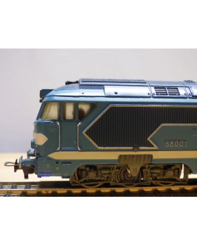 FLEISCHMANN 1386, loco diesel A1A A1A 68001   SNCF   BO