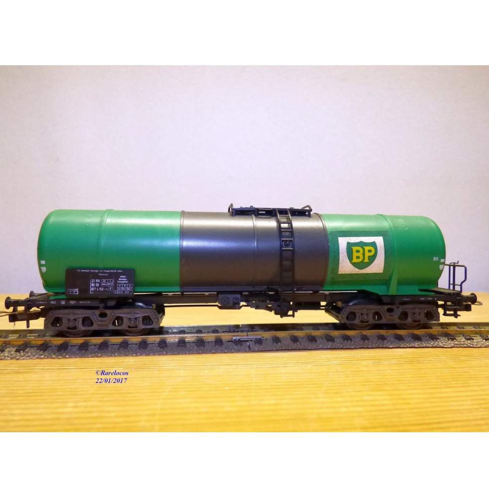 RÖWA 2304 wagon plat chargé de 2 conteneurs LESAGE  DB BO 