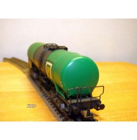 RÖWA 2304 wagon plat chargé de 2 conteneurs LESAGE  DB BO 