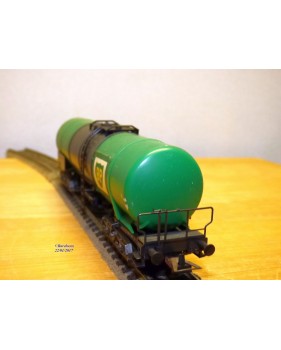 RÖWA 2304 wagon plat chargé de 2 conteneurs LESAGE  DB BO 