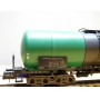 RÖWA 2304 wagon plat chargé de 2 conteneurs LESAGE  DB BO 