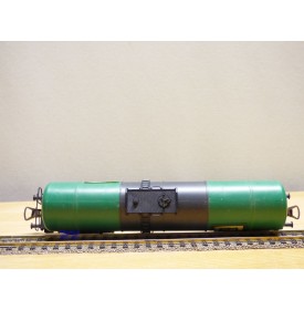 RÖWA 2304 wagon plat chargé de 2 conteneurs LESAGE  DB BO 