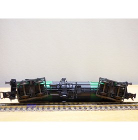 RÖWA 2304 wagon plat chargé de 2 conteneurs LESAGE  DB BO 