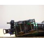 RÖWA 2304 wagon plat chargé de 2 conteneurs LESAGE  DB BO 