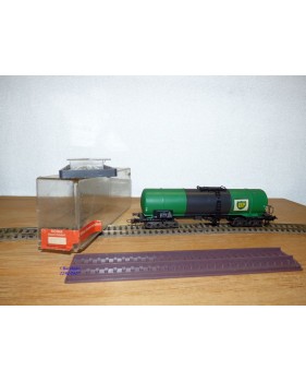 RÖWA 2304 wagon plat chargé de 2 conteneurs LESAGE  DB BO 