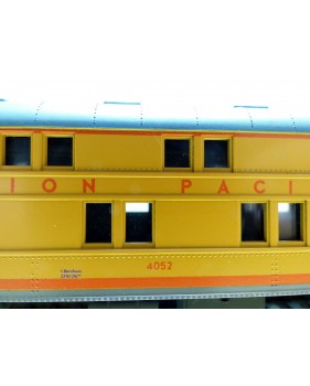 RIVAROSSI  2378,  voiture lits à  2 étages ( heavyweight duplex roomette )   n° 4052  Union Pacific  UP    neuf    BO