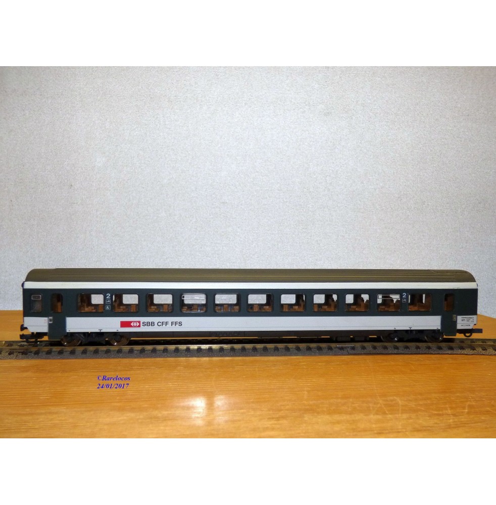 ROCO 44227A voiture unifiée 2  ème classe type B SBB BO