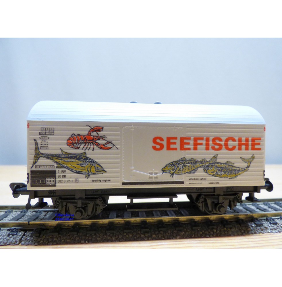 FLEISCHMANN 5042, wagon couvert type Hkqrs  KULMBACHER REICHELBRÄU   DB   neuf   BO 