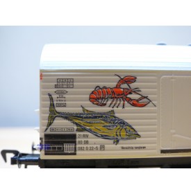 FLEISCHMANN 5350 wagon couvert DR BO