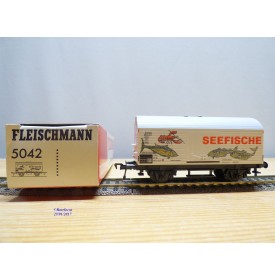 FLEISCHMANN 5042, wagon couvert type Hkqrs  KULMBACHER REICHELBRÄU   DB   neuf   BO 
