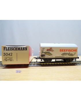 FLEISCHMANN 5042, wagon couvert type Hkqrs  KULMBACHER REICHELBRÄU   DB   neuf   BO 