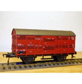 FLEISCHMANN 5029, wagon couvert  à claire voies  DB   neuf   BO 