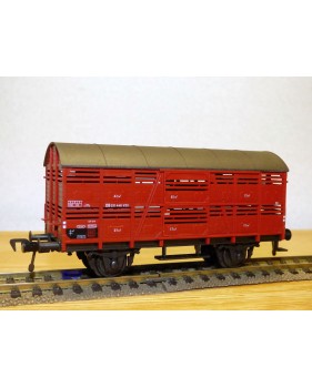 FLEISCHMANN 5029, wagon couvert  à claire voies  DB   neuf   BO 