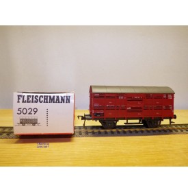 FLEISCHMANN 5029, wagon couvert  à claire voies  DB   neuf   BO 