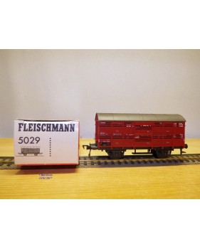 FLEISCHMANN 5029, wagon couvert  à claire voies  DB   neuf   BO 