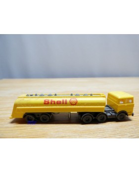 WIKING  9082, tracteur MERCEDES BENZ et  semi remorque citerne SHELL  neuf  BO   1/160   N