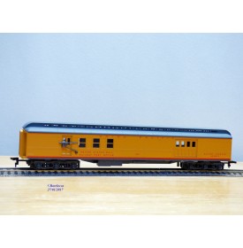 IHC  2373-1, fourgon à bagages  ( Heavyweight baggage RPO  REA )  Union Pacific  UP   neuf   BO 
