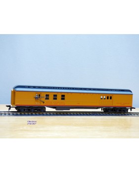 IHC  2373-1, fourgon à bagages  ( Heavyweight baggage RPO  REA )  Union Pacific  UP   neuf   BO 