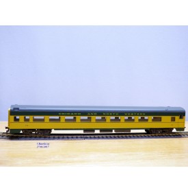 IHC  2601,  voiture  coach ( smooth side coach ) N° 726  C&NW  Chicago and Northewestern    neuf    BO 