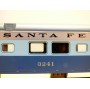 RIVAROSSI  2635,  voiture de queue ( smooth side tail car )   SANTA FE    AT&SF  N°:  3241  Super Chief      neuf    BO