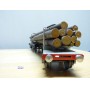 BUCO 8668.7, couplage de wagons plats ( Dreschemelwagen )chargé de troncs  SBB  BO