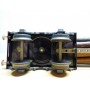 BUCO 8668.7, couplage de wagons plats ( Dreschemelwagen )chargé de troncs  SBB  BO