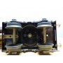 BUCO 8668.7, couplage de wagons plats ( Dreschemelwagen )chargé de troncs  SBB  BO
