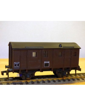HORNBY acHO 700 / 7000, fourgon de queue avec feu de fin convoi type M    SNCF    