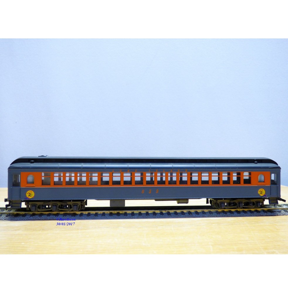 RIVAROSSI V ABZ voiture grandes lignes mixte 1/2 ème Cl. type ABz FS 