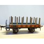 BUCO 8665, wagon plat à ranchers ( amovibles à à plate forme de serre freins    SBB    BO