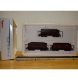Märklin  48444, coffret 3 wagons trémie minéraliers Gustave Boël   SNCB   BO 