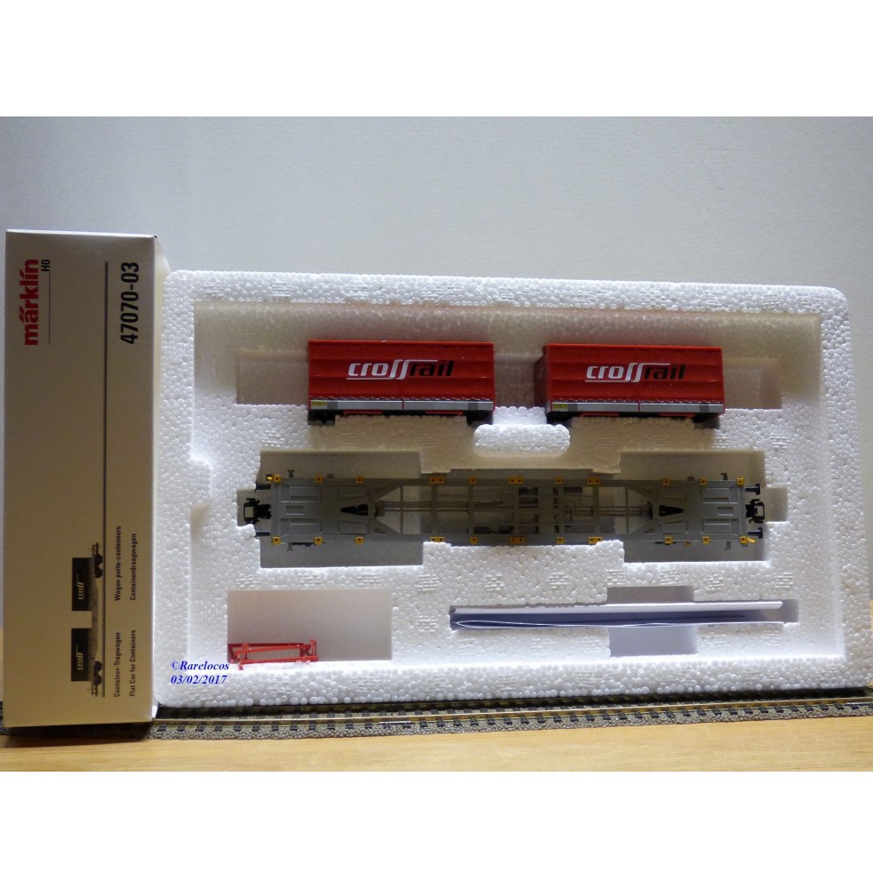 MÄRKLIN 4798 coffret 5 wagons LÖWENGAS DB BO 