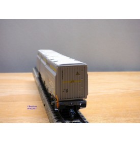 MÄRKLIN  47078-02 ,  wagon plat porte conteneur type Sgnss chargé de 3 conteneurs Woodtainer XXL   SBB   Cargo  neuf   BO